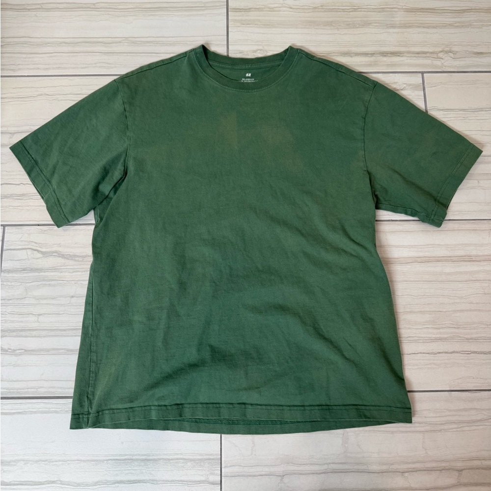 Unisex Green Streetwear Tee